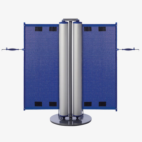 Retractable Dual Unit Safety Banner